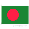 Flaga Bangladeszu 100% poliester 90x150 CM baner Bangladeszu